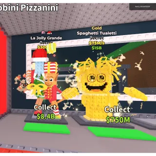 la jolly grande 300m + gold spaghett Tualetti