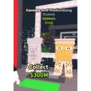 2x Garama and Madundung 50m/s