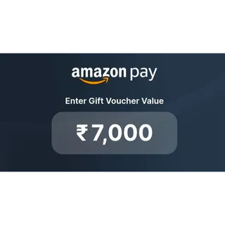 Amazon pay gift card 7000