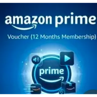 Amazon prime voucher (12 months membership )