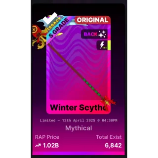 Death ball - S Grade Winter Scythe