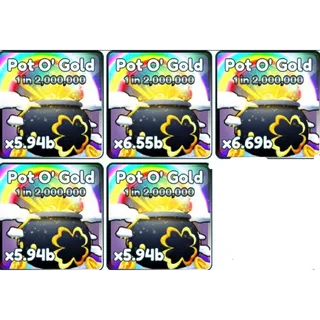 5X Pot O Gold - Tap Simulator