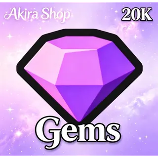 20K Gems - Anime Dice