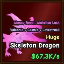 Skeleton Dragon - Catch and tame