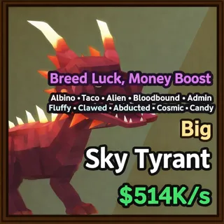 BIG ALBINO SKY TYRANT