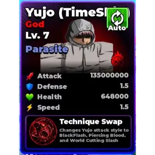 Parasite Cursed Yujo Max lvl