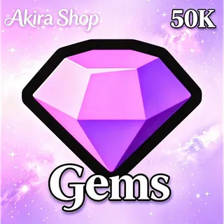 50K Gems - Anime Dice