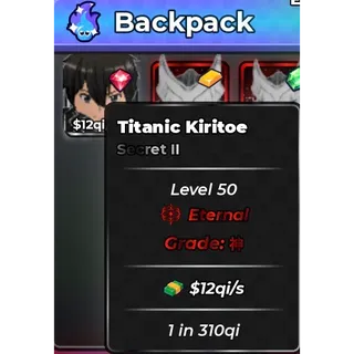 Titanic kiritoe 12qi/s - Anime Dice