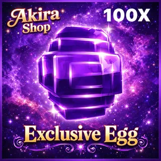 100X Exclusive Egg - Catch and tame