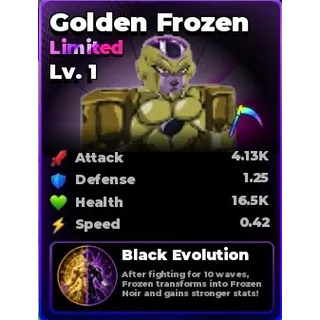 Golden Frozen Reaper limited