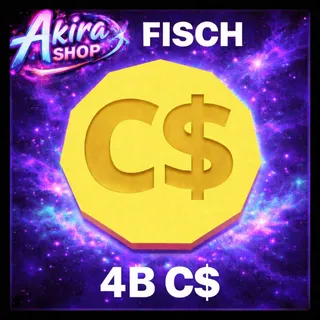 4B C$ / 4B COINS / 4B MONEY - FISCH
