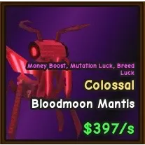 COLOSSAL BLOODMOON MANTIS