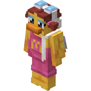 MINECRAFT MCDONALDS Birdie Wings Skin (𝐈𝐍𝐒𝐓𝐀𝐍𝐓 𝐃𝐄𝐋𝐈𝐕𝐄𝐑𝐘)