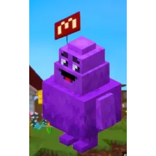 MINECRAFT MCDONALDS GRIMACE EGG Skin (𝐈𝐍𝐒𝐓𝐀𝐍𝐓 𝐃𝐄𝐋𝐈𝐕𝐄𝐑𝐘)
