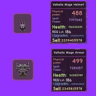 Epic Mage Valhalla Set | DQR