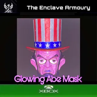 Glowing Abe Mask