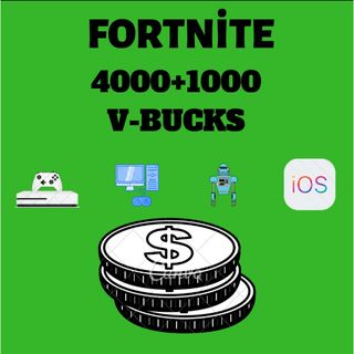 Fortnite 4000+1000 V-Bucks PC (Turkey) - Other Cartes Cadeaux