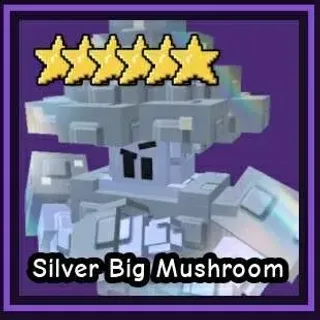 SILVER BIG MUSHROOM - GARDEN TOWER DEFENSE