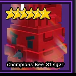 CHAMPIONS BEE STINGER