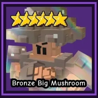 BRONZE BIG MUSHROOM - GARDEN TOWER DEFENSE