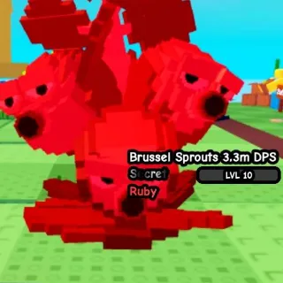 15.5KG RUBY BRUSSEL SPROUTS 3.3M DPS LEVEL 10