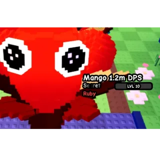 7.7KG HUGE RUBY MANGO 1.2M DPS LVL10
