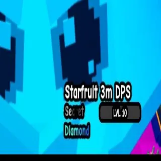 19.9KG DIAMOND STARFRUIT 3M DPS LEVEL 10