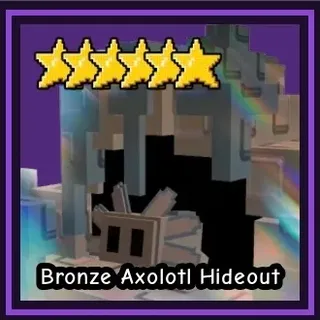 BRONZE AXOLOTL HIDEOUT - GARDEN TOWER DEFENSE