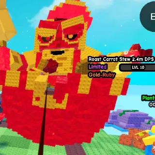 16KG TITANIC GOLD RUBY ROAST CARROT STEW 2.4M DPS LEVEL 10