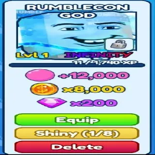 RUMBLECON GOD UT
