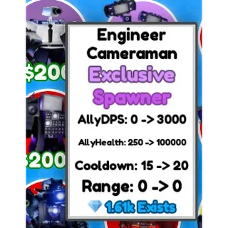 ENGINEER CAMERAMAN - CAMERAMAN TOWER DEFENSE