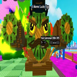 7.8KG TITANIC GOLD KIWI CANNONEER LEVEL 10