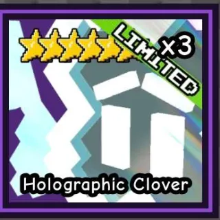 HOLOGRAPHIC CLOVER 1X - GARDEN TOWER DEFENSE