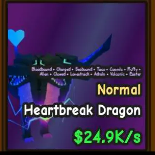 NORMAL HEARTBREAK DRAGON - CATCH AND TAME!