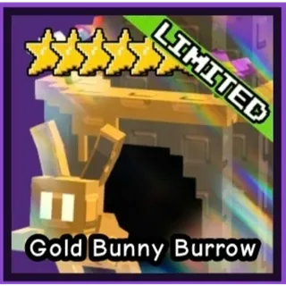 GOLD BUNNY BURROW