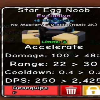 STAR EGG NOOB - SLOP TOWER DEFENSE
