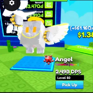 2.4B DPS 5 STAR APEX ANGEL LVL 50 BRAINROT HEROES