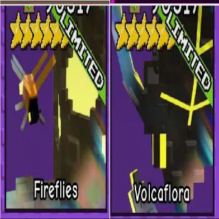 FIREFLIES + VOLCAFLORA - GARDEN TOWER DEFENSE
