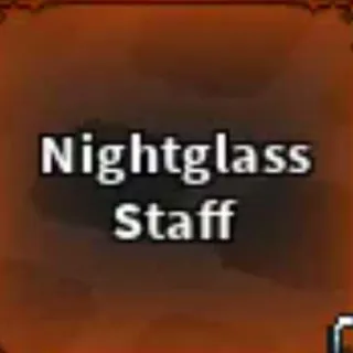 NIGHTGLASS STAFF - THE VEIL