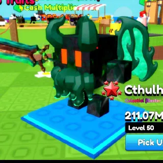 200M DPS 5 STAR EASTER V CTHULHU LVL 50 BRAINROT HEROES