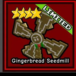 GINGERBREAD SEEDMILL - GARDEN TOWER DEFENSE