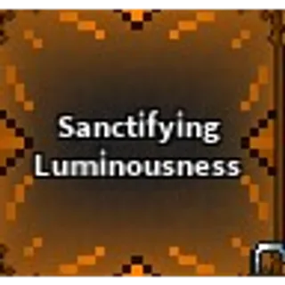 SANCTIFYING LUMINOUSNESS - THE VEIL