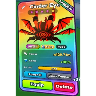 RAINBOW CINDER EYE - TAP SIMULATOR REBORN