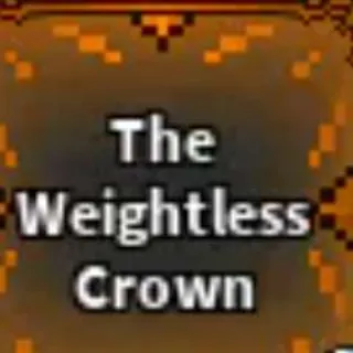 THE WEIGHTLESS CROWN