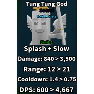 TUNG TUNG GOD - SLOP TOWER DEFENSE