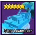 GLASS LAWNMOWER