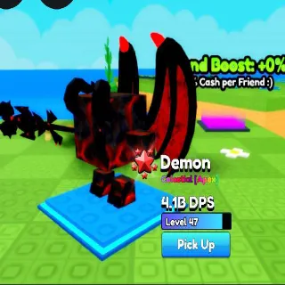4.1B DPS 5 STAR APEX DEMON LEVEL 47 - BRAINROT HEROES