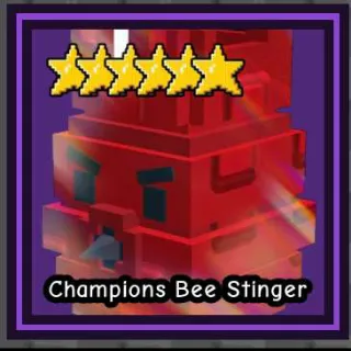 CHAMPIONS BEE STINGER