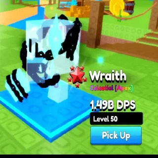 1.4B DPS 5 STAR APEX WRAITH LVL 50 BRAINROT HEROES