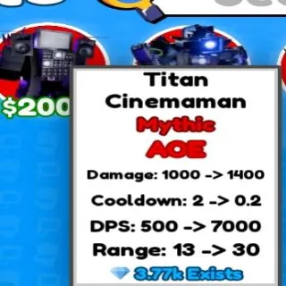 Titan Cinemaman - Cameraman Tower Defense